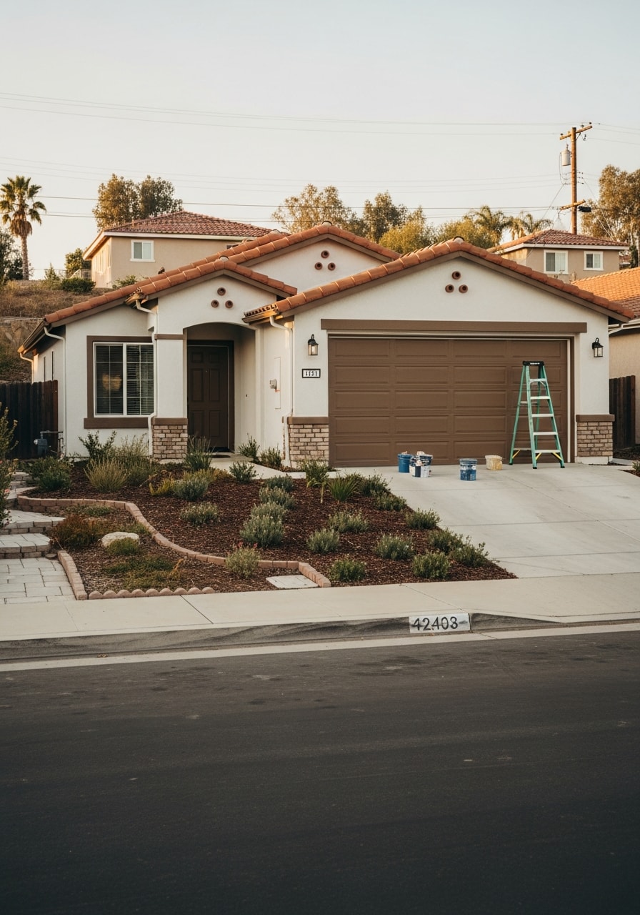El Cajon home exterior with neighborhood setting and local character.
